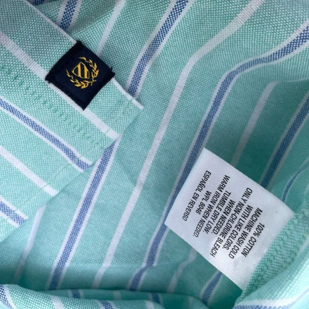 Club Room Men Shirt Casual Collared Long Sleeve Shirt Size M - Picture 10 of 10